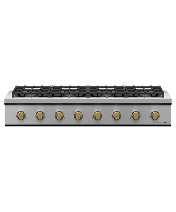 Fisher & Paykel 48" Series 9 8-Burner Gas Rangetop, Natural Gas – CPV3-488-N
