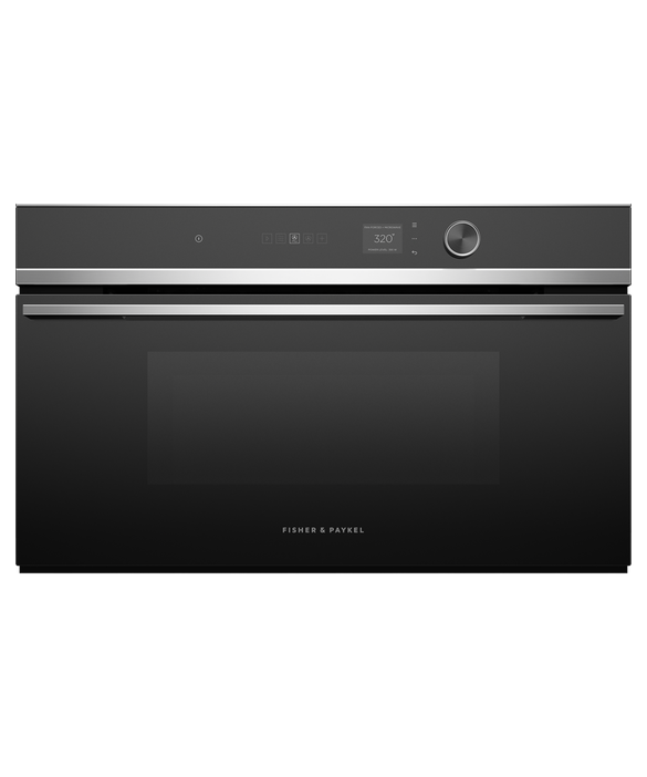 Fisher & Paykel 30" Series 7 Contemporary Compact Convection Speed Oven, Stainless Steel – OM30NDLX1