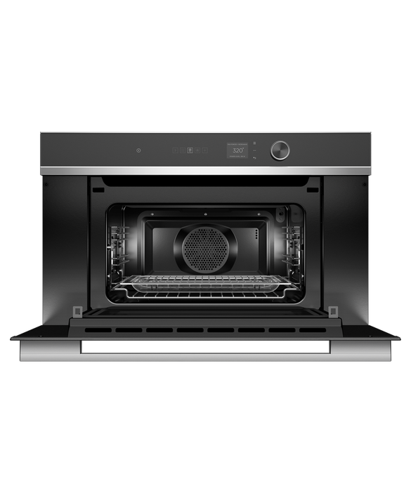 Fisher & Paykel 30" Series 7 Contemporary Compact Convection Speed Oven, Stainless Steel – OM30NDLX1