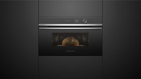 Fisher & Paykel 30" Series 7 Contemporary Compact Convection Speed Oven, Stainless Steel – OM30NDLX1