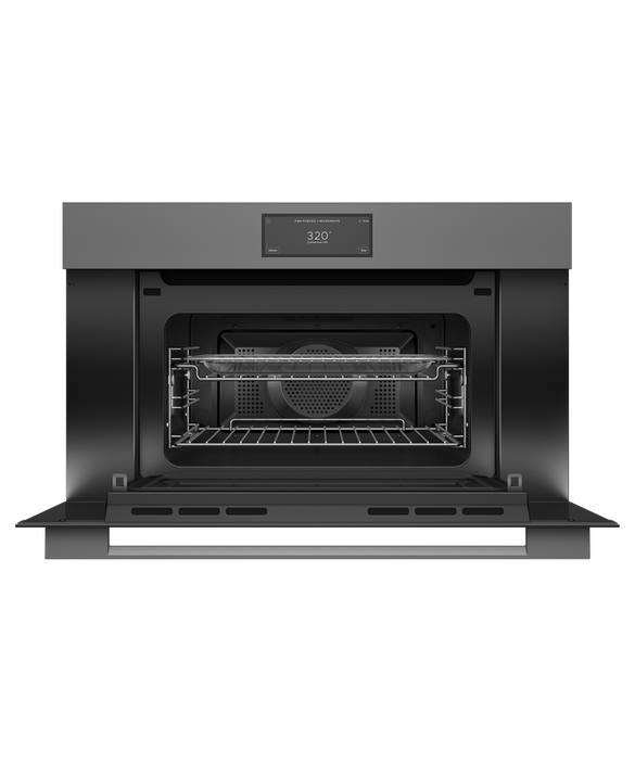 Fisher & Paykel 30" Series 9 Minimal Compact Convection Speed Oven – OM30NMU*