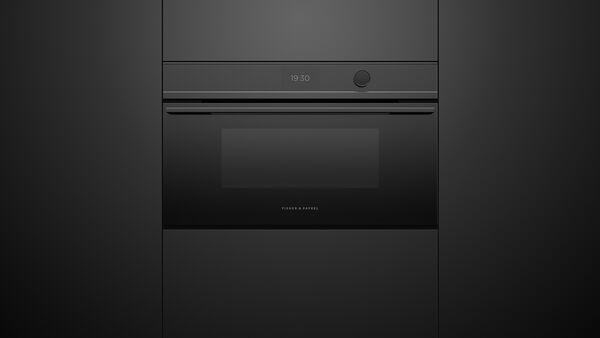 Fisher & Paykel 30" Series 9 Minimal Compact Combi‑Steam Oven, Black – OS30NDTDB1