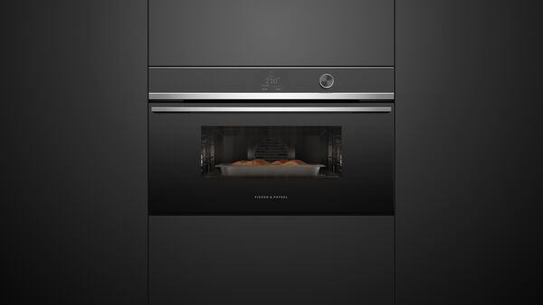 Fisher & Paykel 30" Series 9 Contemporary Compact Combi-Steam Oven, Stainless Steel – OS30NDTDX1