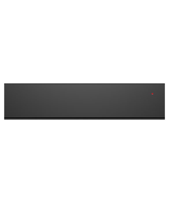 Fisher & Paykel 24" Series 9 Contemporary Warming Drawer, Black Glass – WB24SDB1-SET