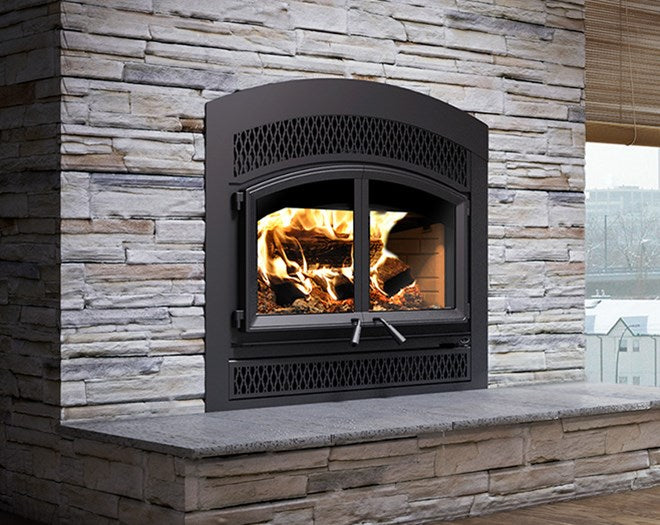 Valcourt Waterloo Arched Faceplate Wood Fireplace - FP15A