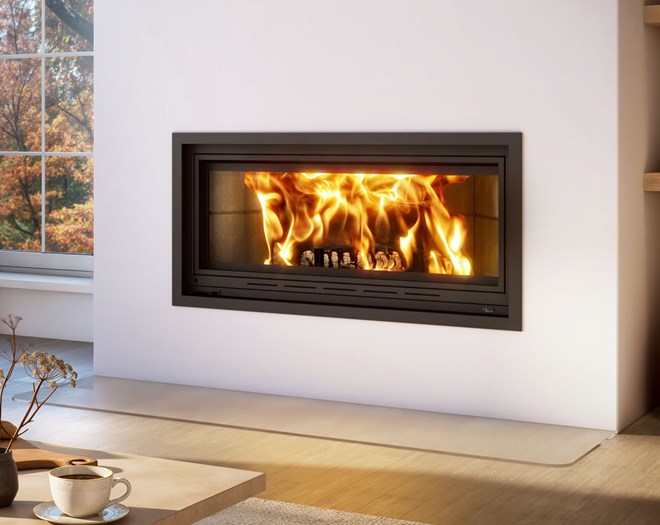 Valcourt St. Laurent Decorative Linear Wood Fireplace - FP16D