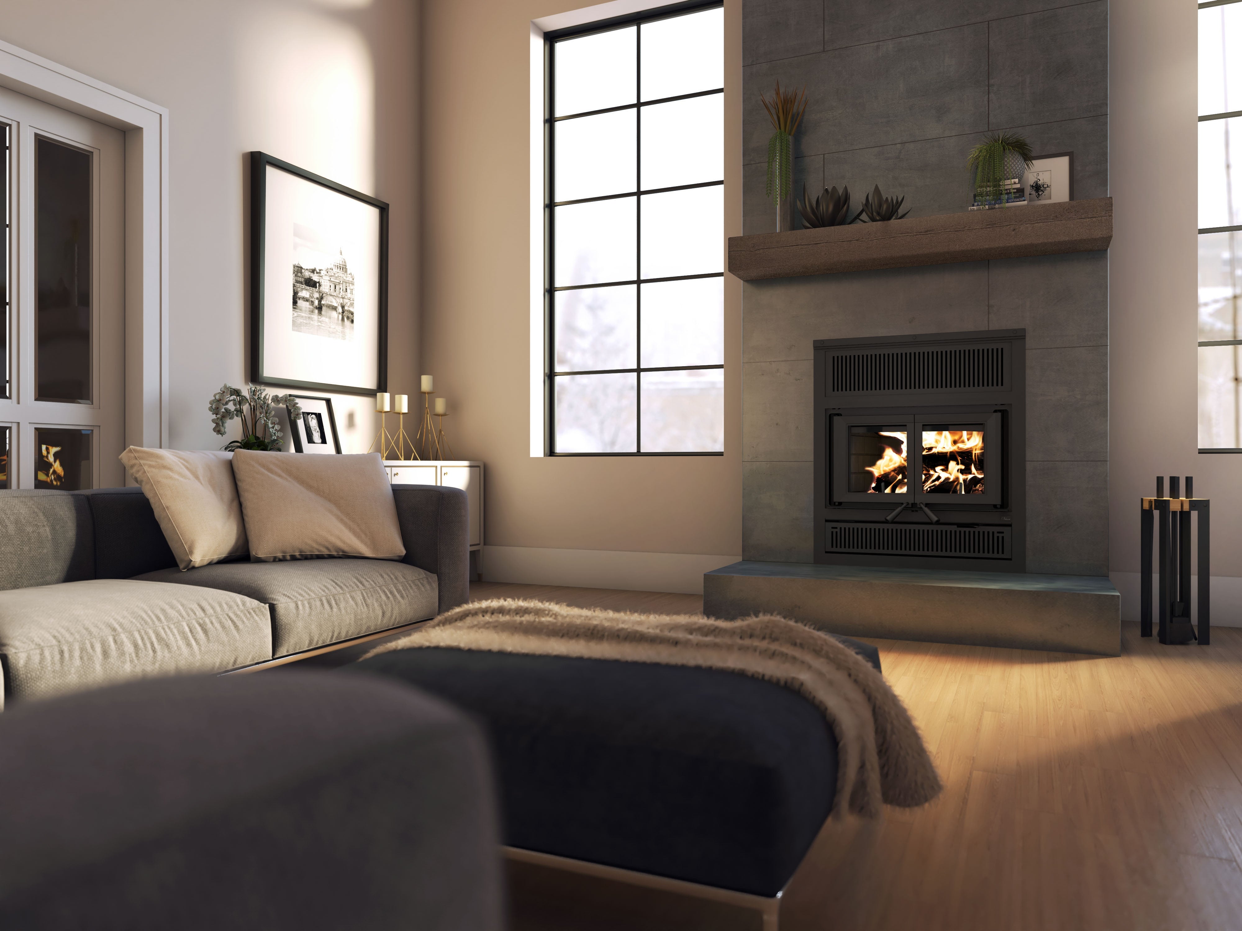 Valcourt Dallaire II Wood Fireplace - FP18R
