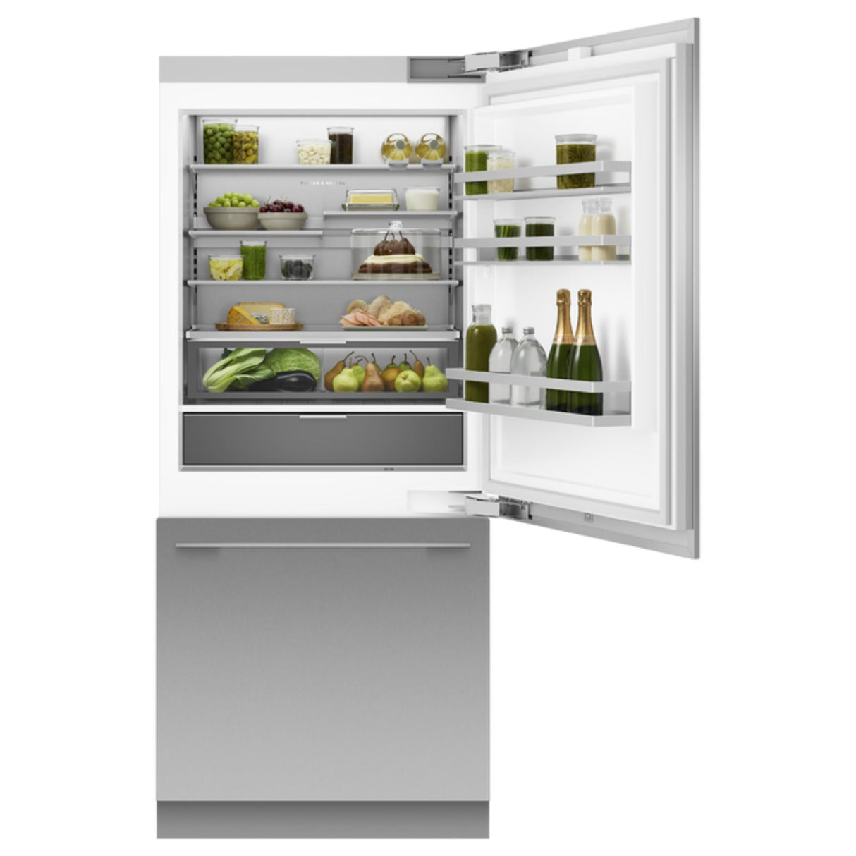 Fisher & Paykel 36" Series 11 Integrated Refrigerator Freezer, Ice & Water - RS3684WRUVE1