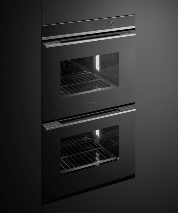 Fisher & Paykel 30" Series 9 Contemporary Self-Cleaning Double Oven, Stainless Steel – OB30DDPTDX2