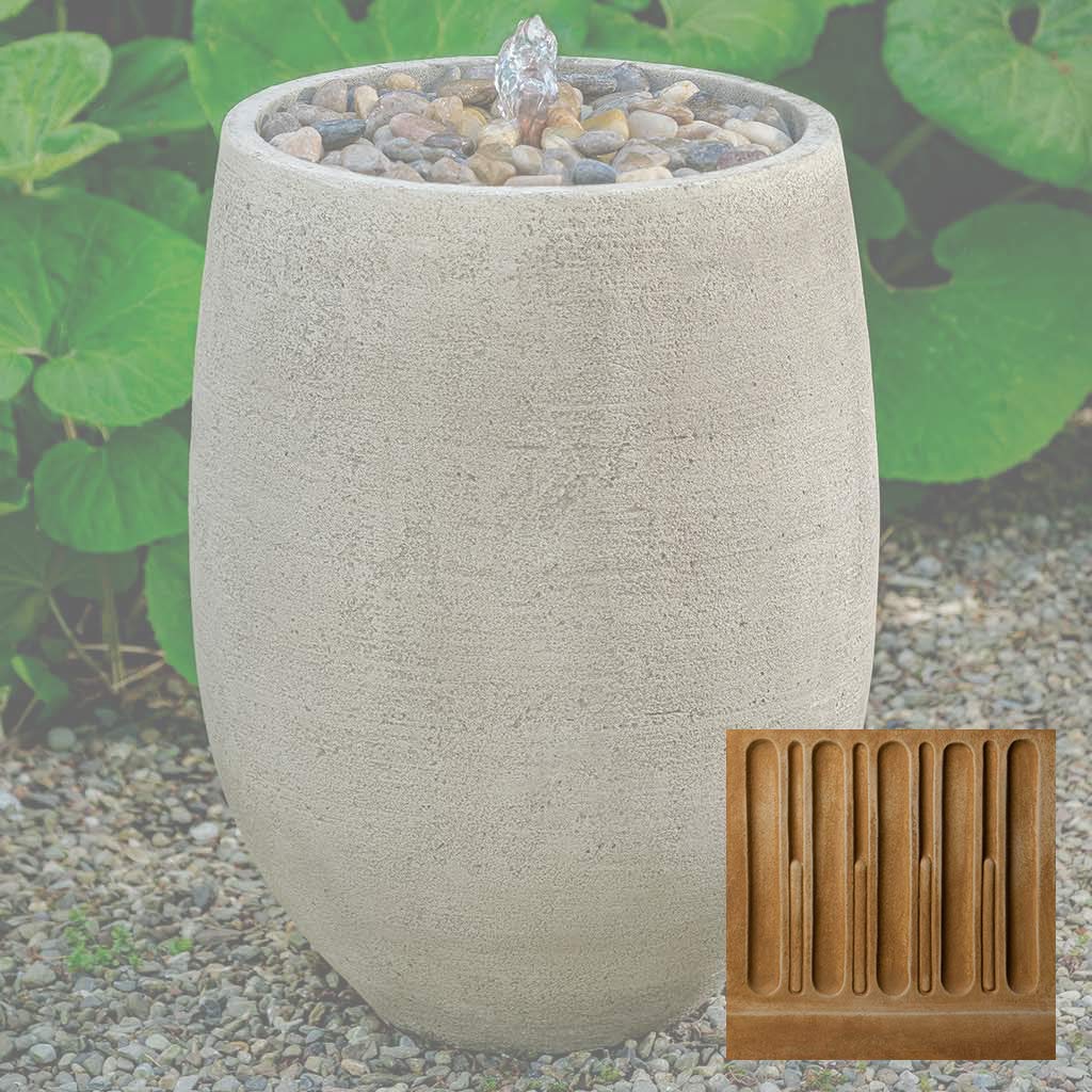 Campania Bebel Pebble Fountain, Tall - FT-361