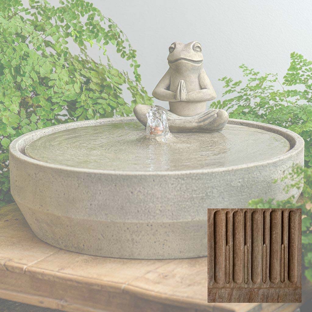 Campania Yoga Frog Beveled Fountain - FT-369