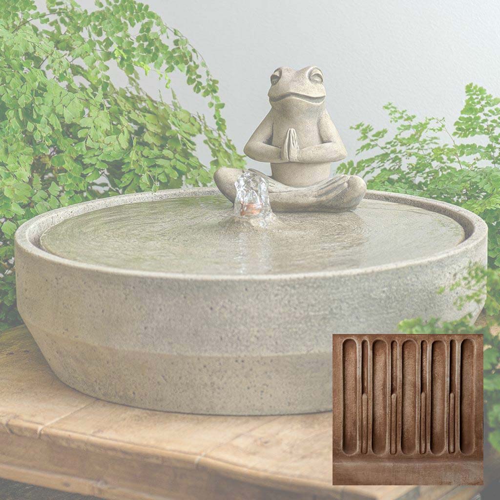 Campania Yoga Frog Beveled Fountain - FT-369