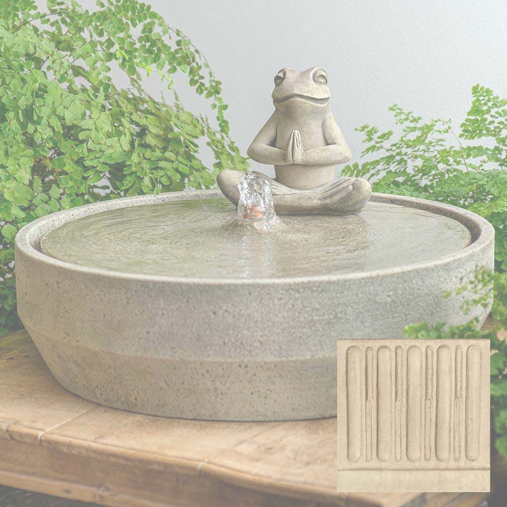 Campania Yoga Frog Beveled Fountain - FT-369