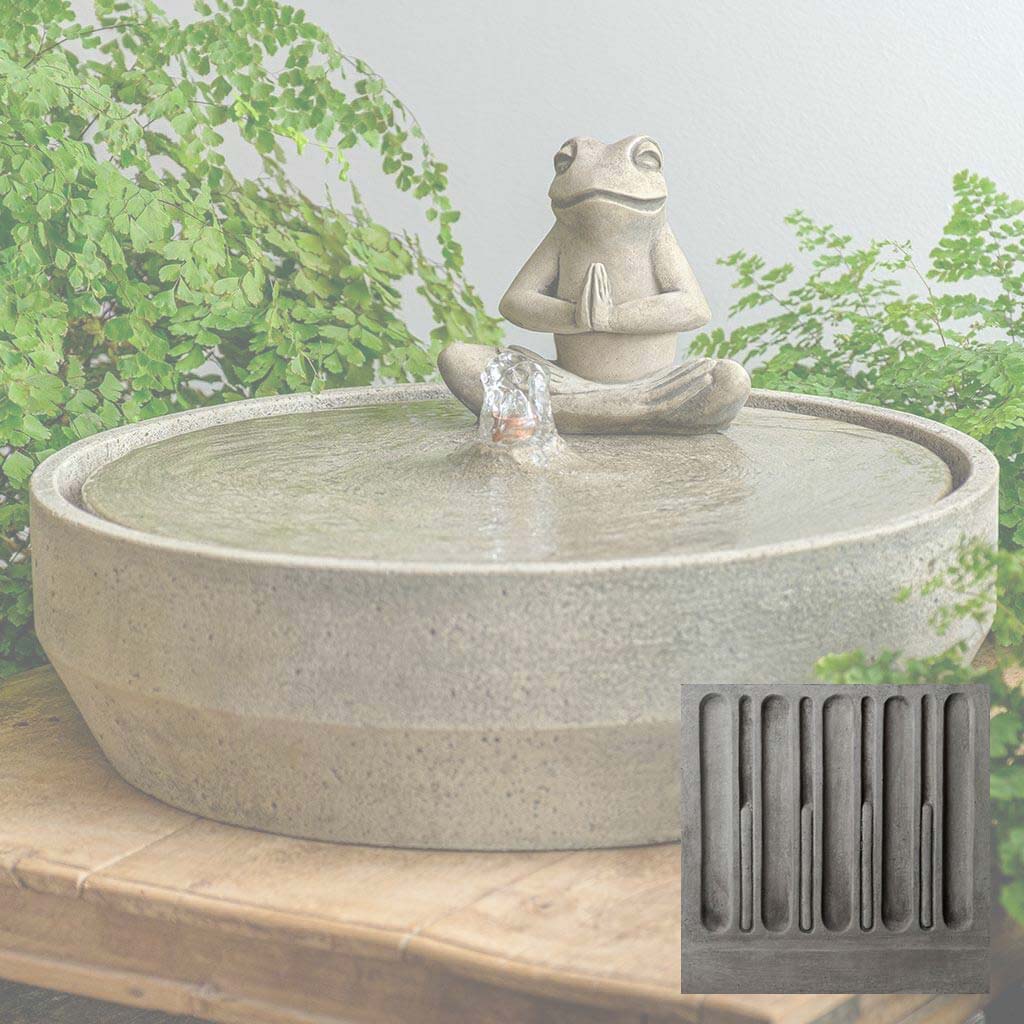 Campania Yoga Frog Beveled Fountain - FT-369