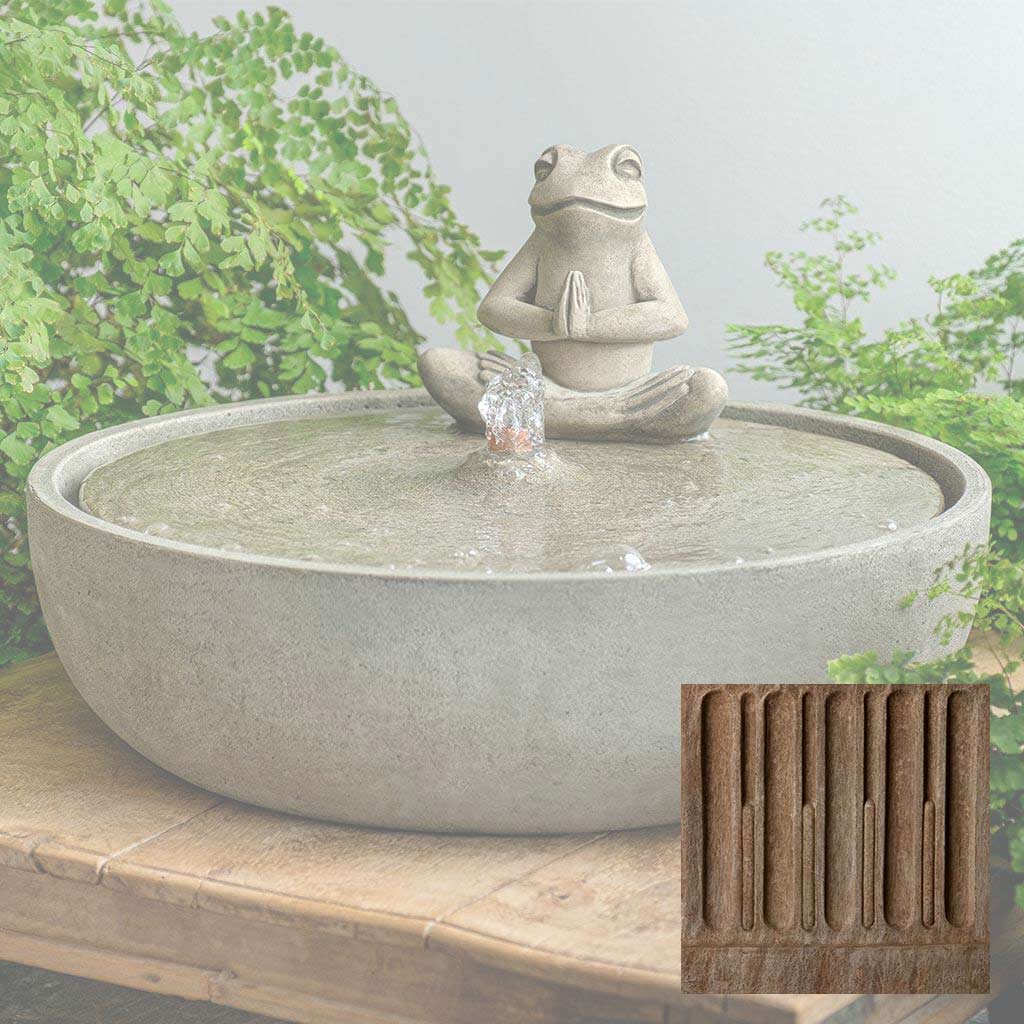 Campania Yoga Frog Fountain - FT-374