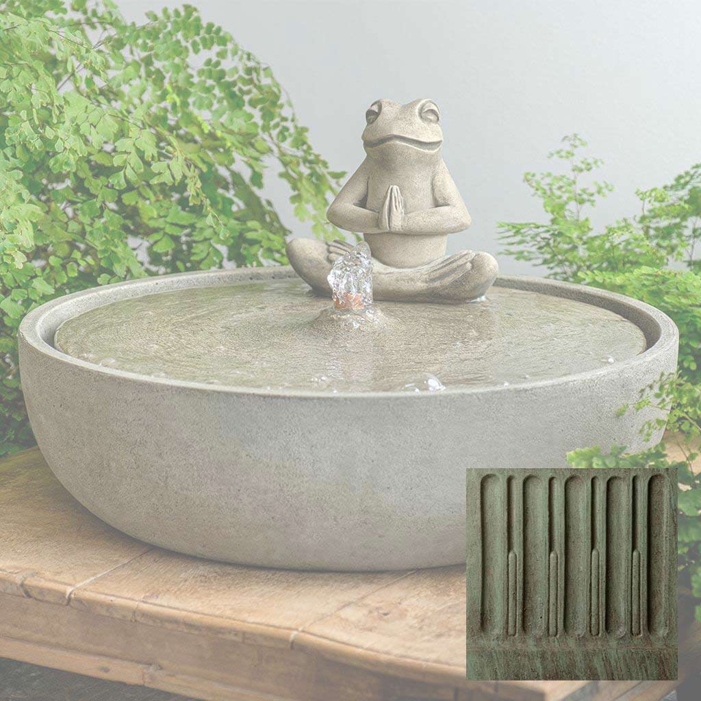 Campania Yoga Frog Fountain - FT-374
