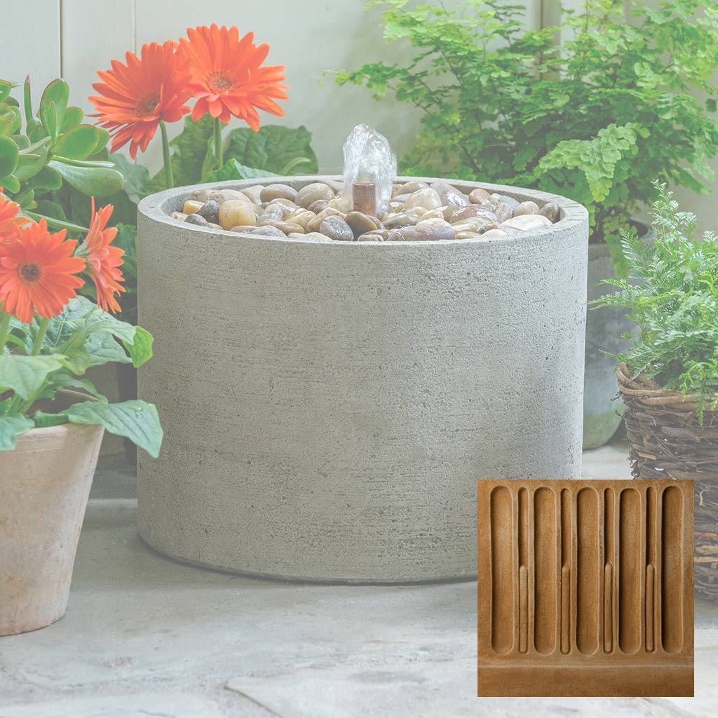Campania Salinas Pebble Fountain, Low - FT-381