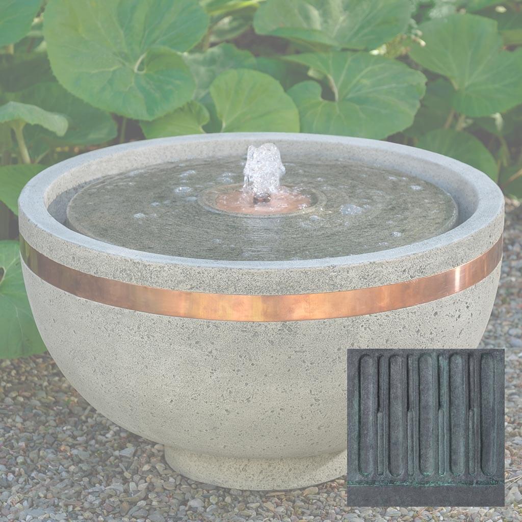 Campania El Sol Copper Banded Fountain - FT-396