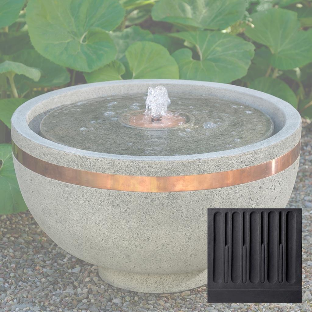 Campania El Sol Copper Banded Fountain - FT-396