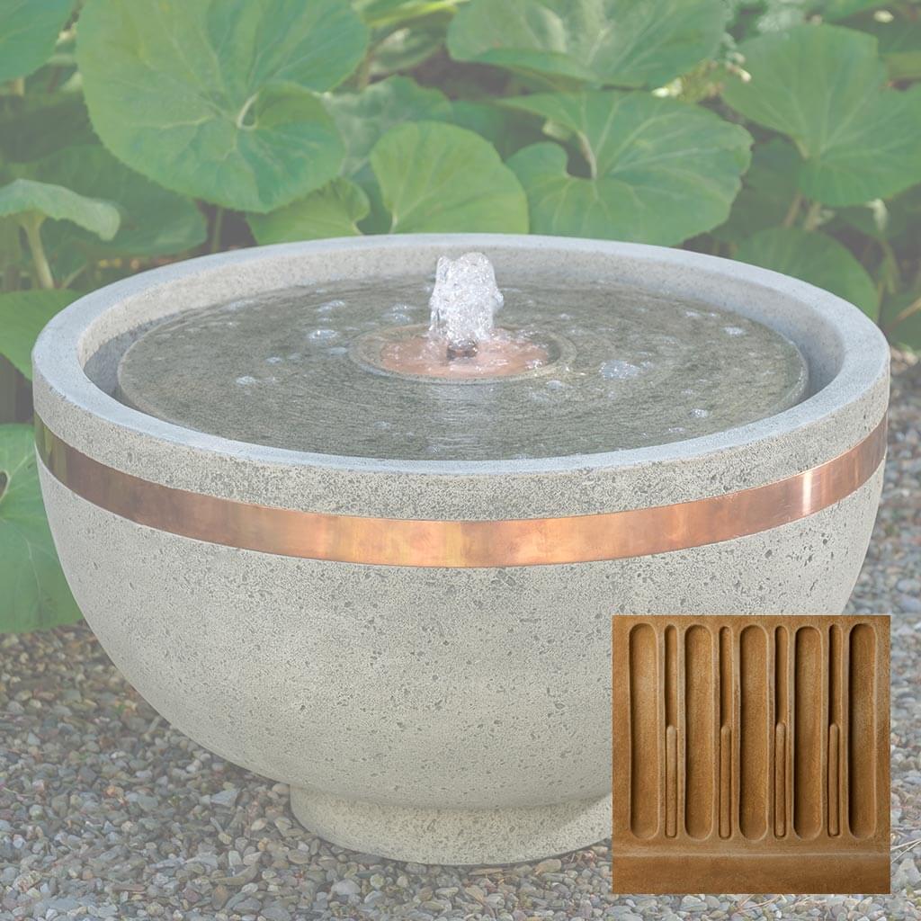 Campania El Sol Copper Banded Fountain - FT-396