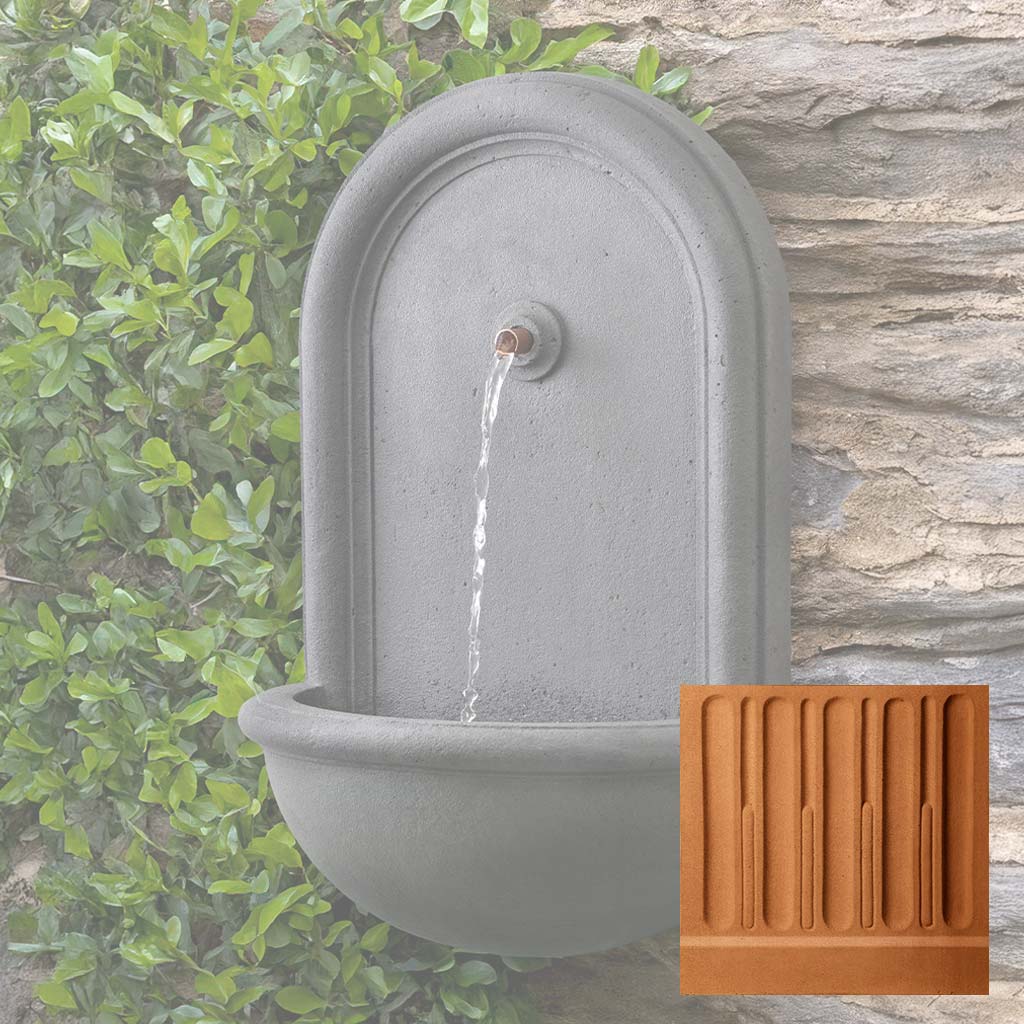 Campania Perugia Wall Fountain - FT-440