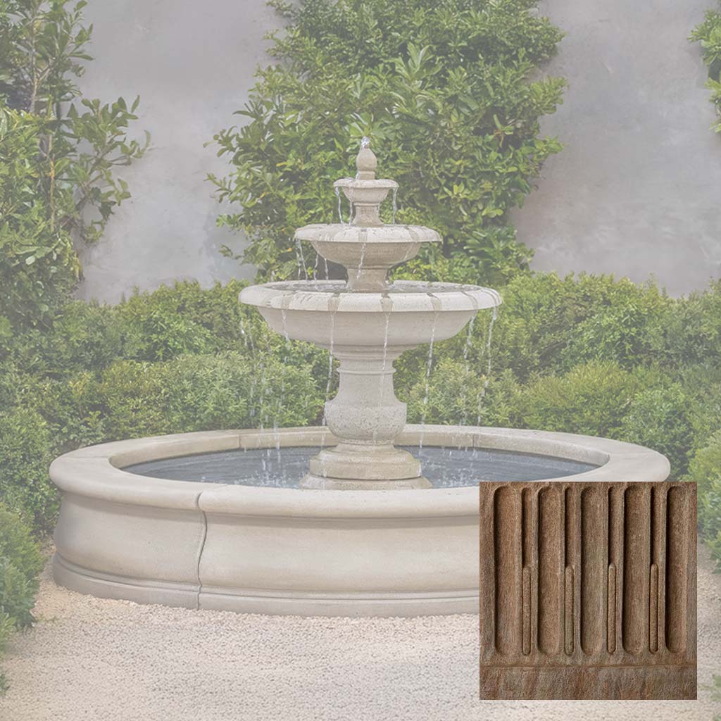 Campania Alessia Fountain in Basin - FT-443