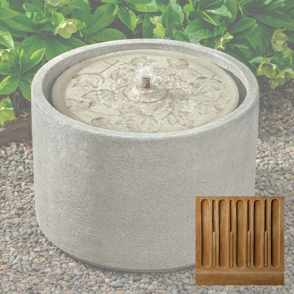 Campania Salinas Leaves Fountain - FT-454