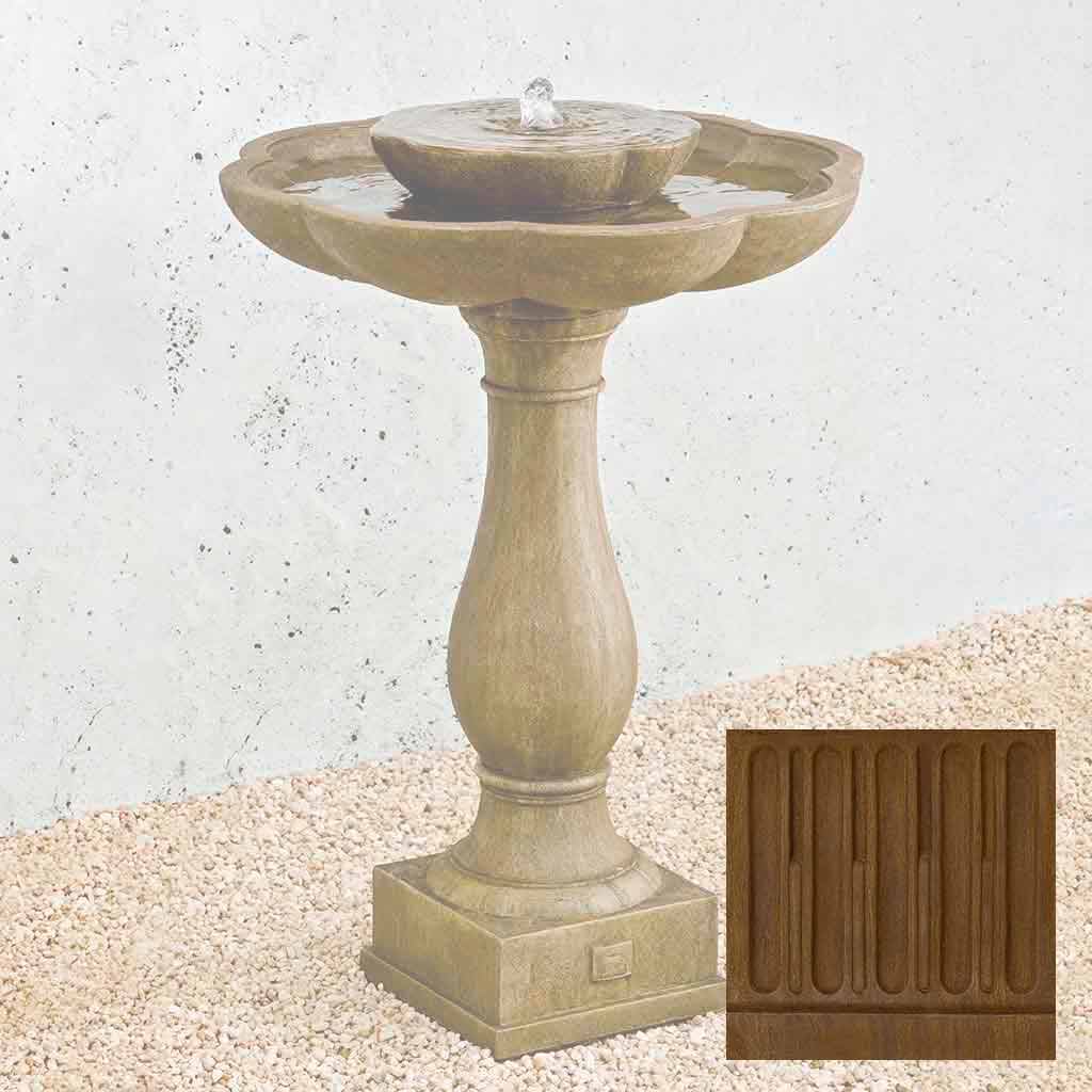Campania Flores Pedestal Fountain - FT-180