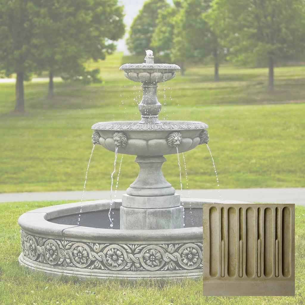 Campania Parisienne Two Tier Fountain - FT-184