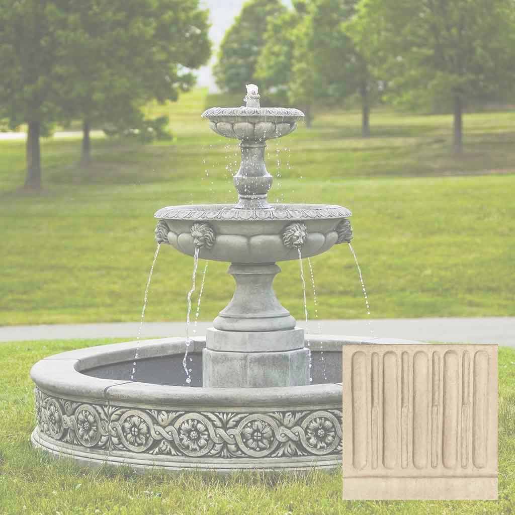 Campania Parisienne Two Tier Fountain - FT-184