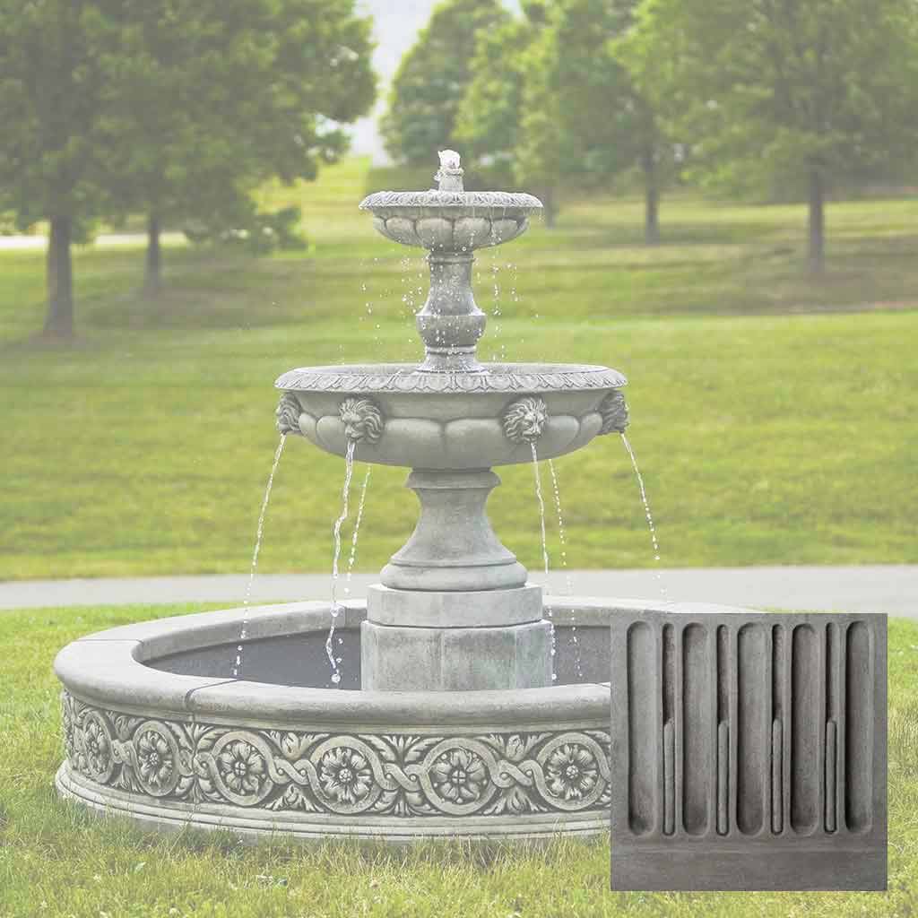 Campania Parisienne Two Tier Fountain - FT-184