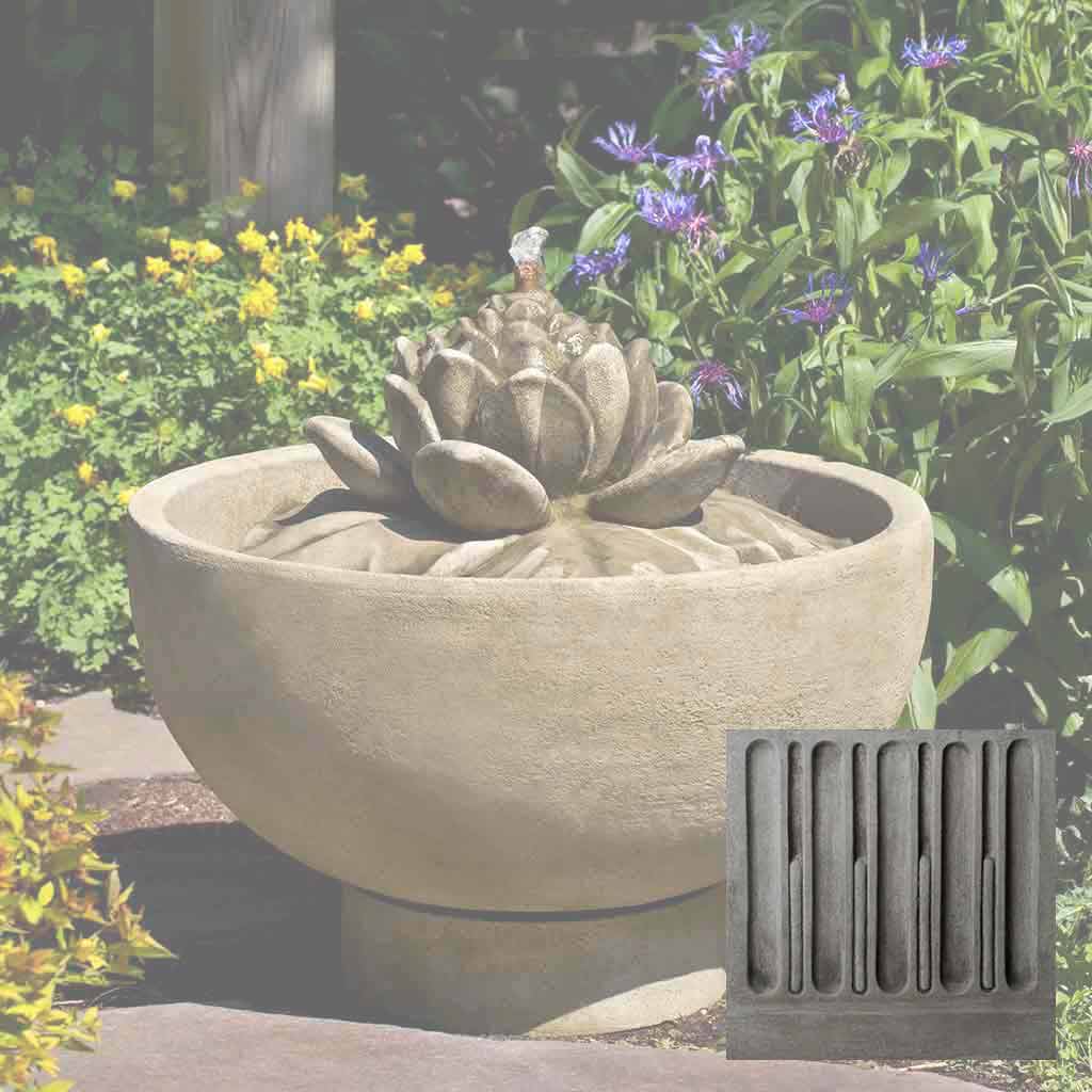 Campania Smithsonian Lotus Fountain - FT-236