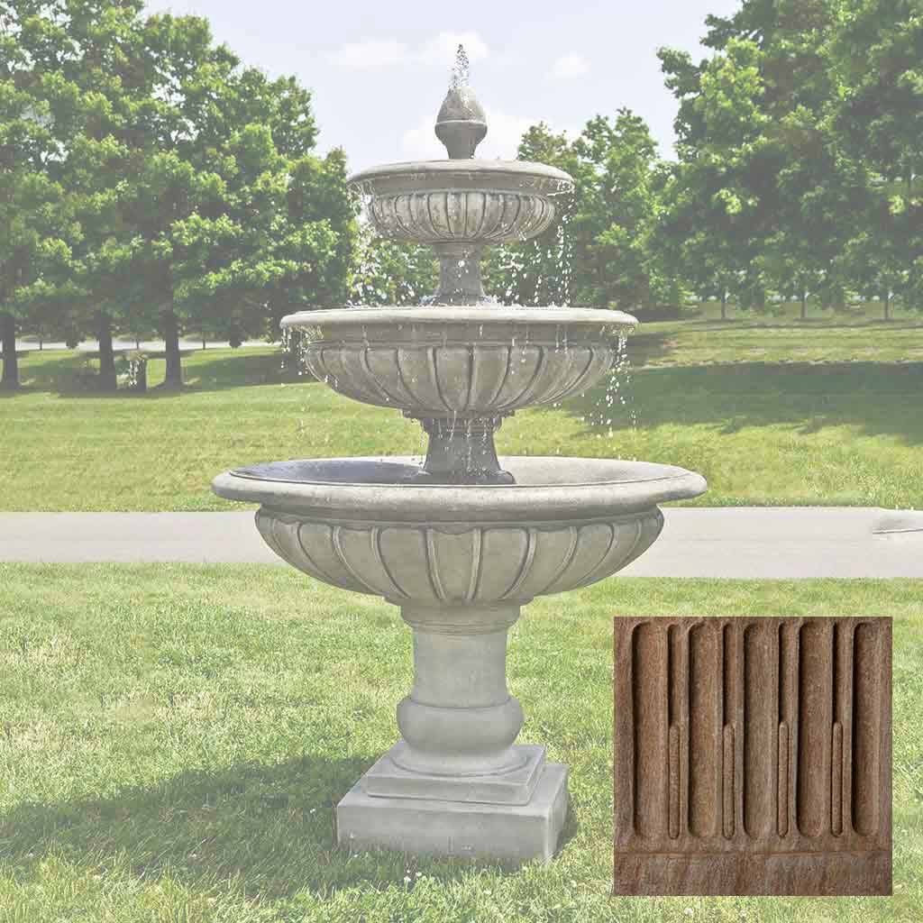 Campania Three Tier Longvue Fountain - FT-240
