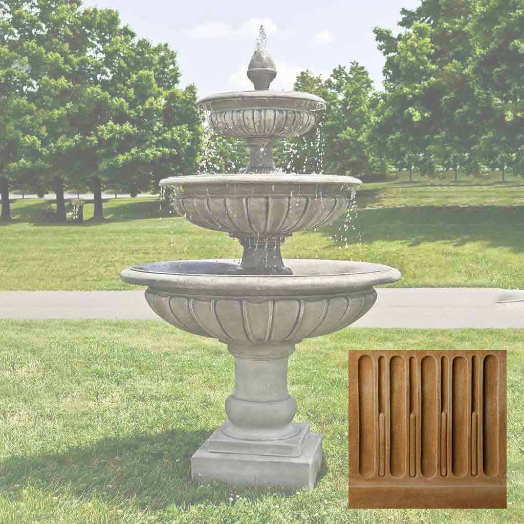 Campania Three Tier Longvue Fountain - FT-240