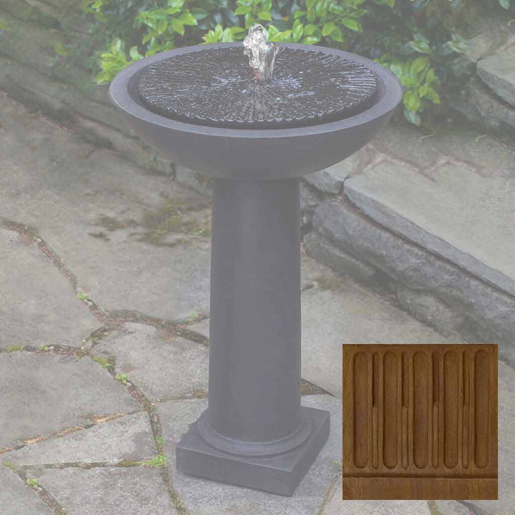Campania Equinox Birdbath Fountain - FT-247
