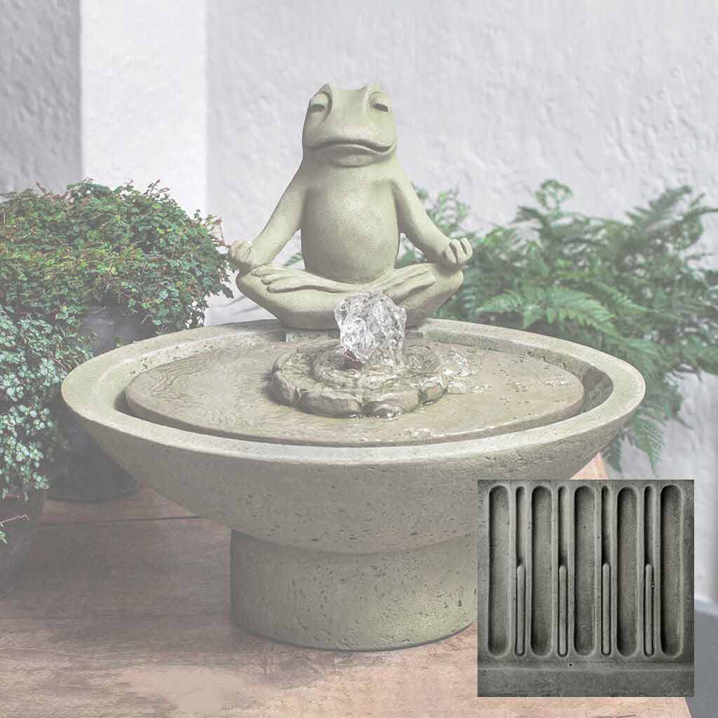 Campania Garden Terrace Meditation Fountain - FT-259