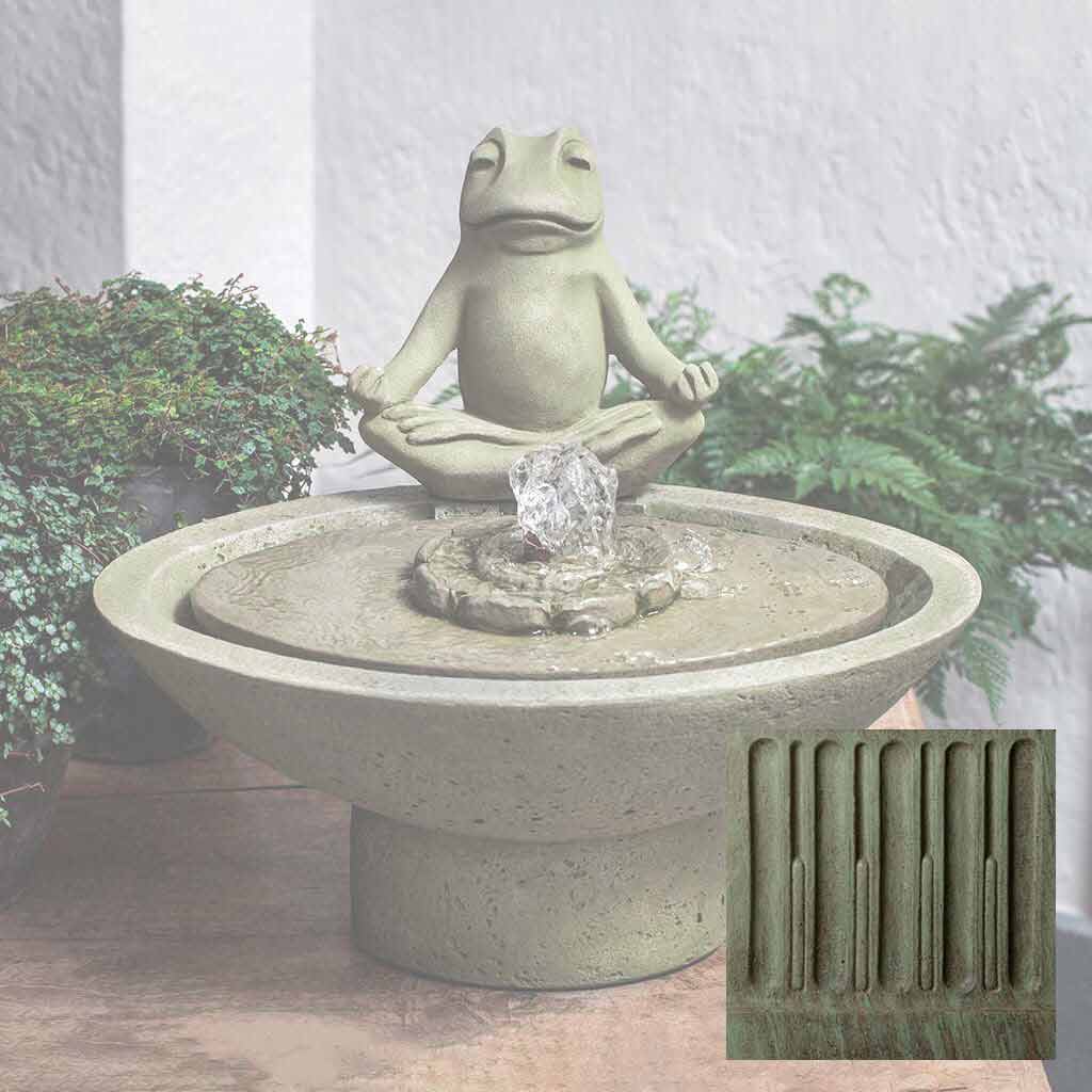 Campania Garden Terrace Meditation Fountain - FT-259