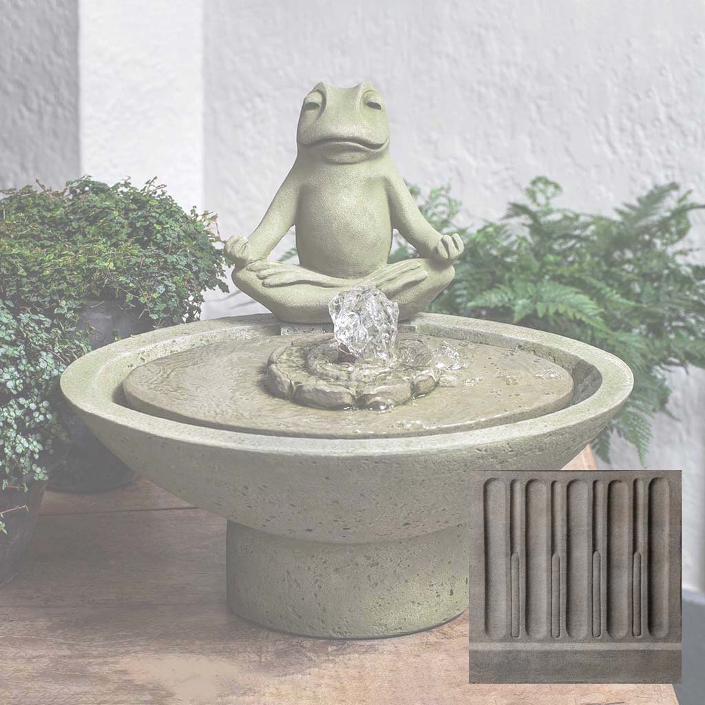 Campania Garden Terrace Meditation Fountain - FT-259