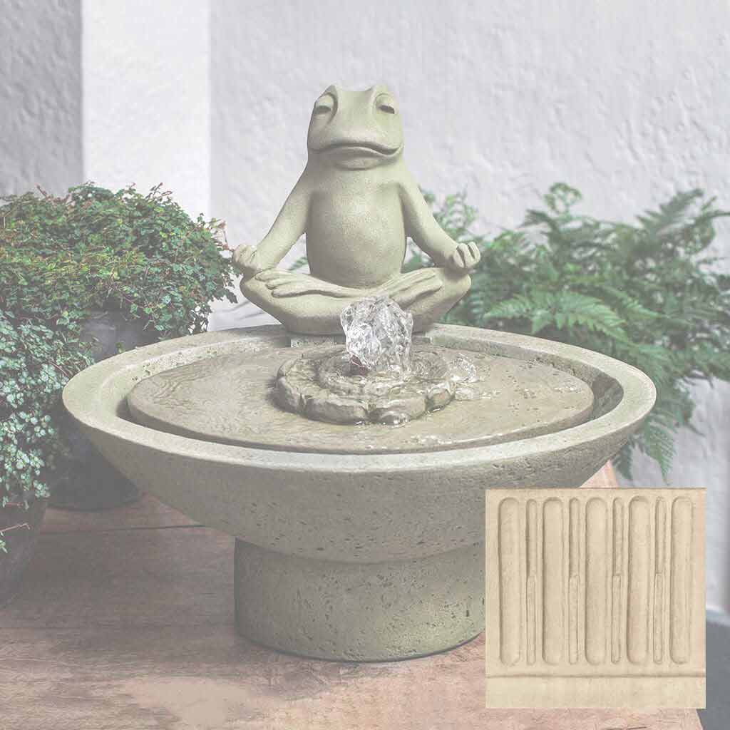 Campania Garden Terrace Meditation Fountain - FT-259
