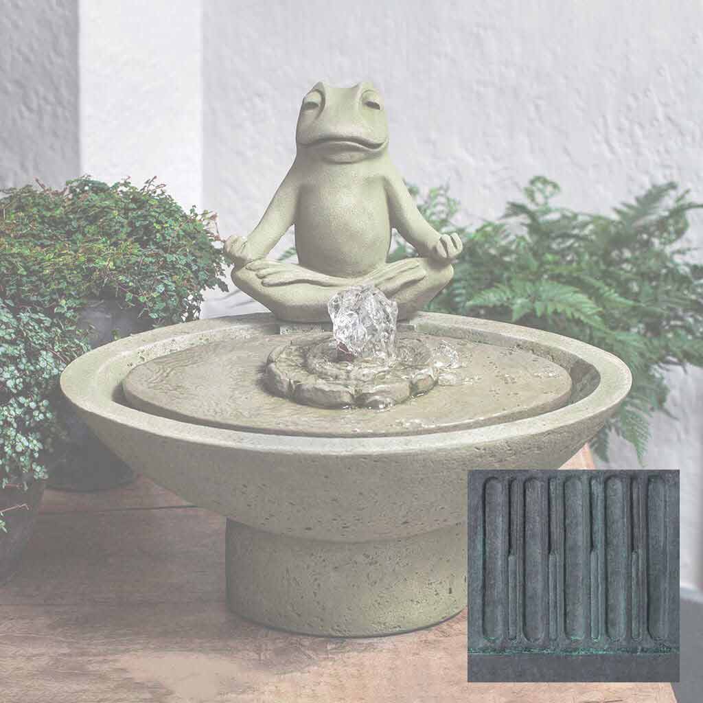 Campania Garden Terrace Meditation Fountain - FT-259