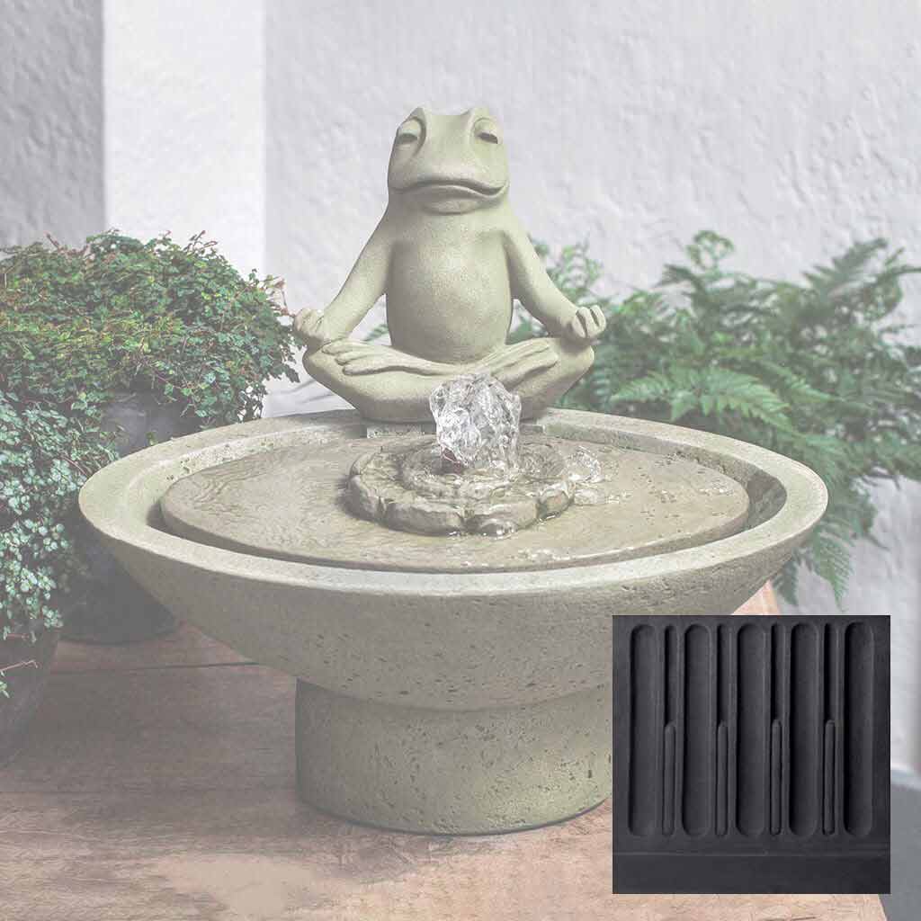 Campania Garden Terrace Meditation Fountain - FT-259