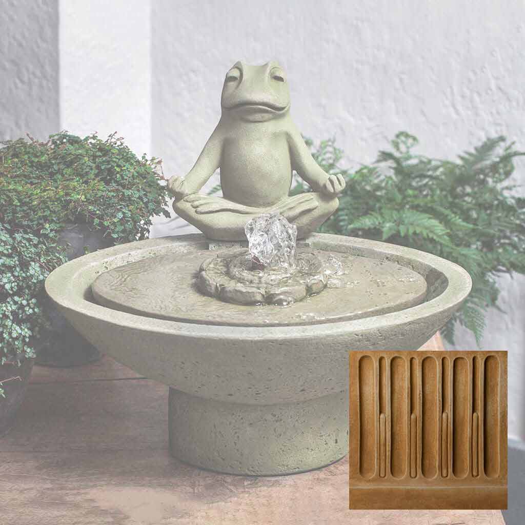 Campania Garden Terrace Meditation Fountain - FT-259