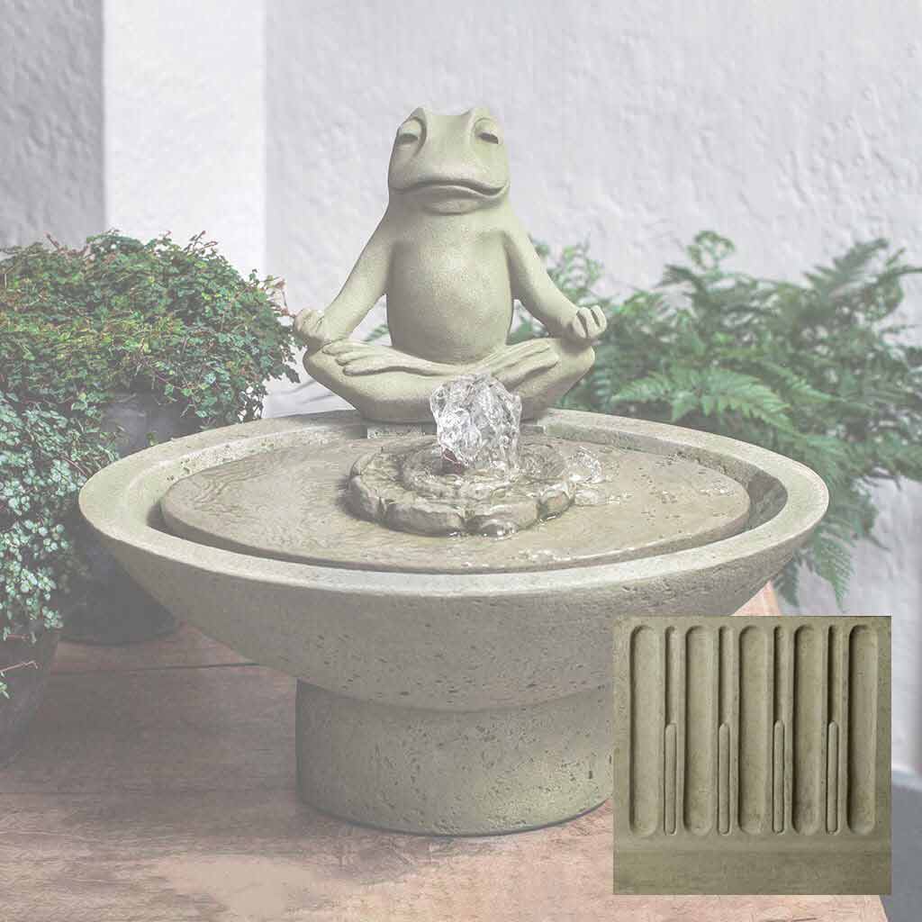 Campania Garden Terrace Meditation Fountain - FT-259