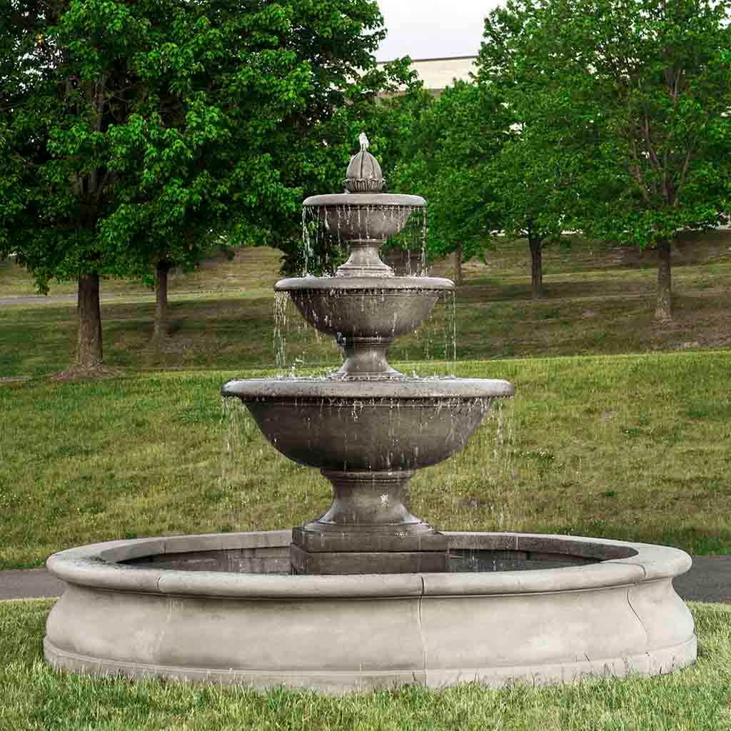 Campania Monteros Fountain in Basin - FT-270