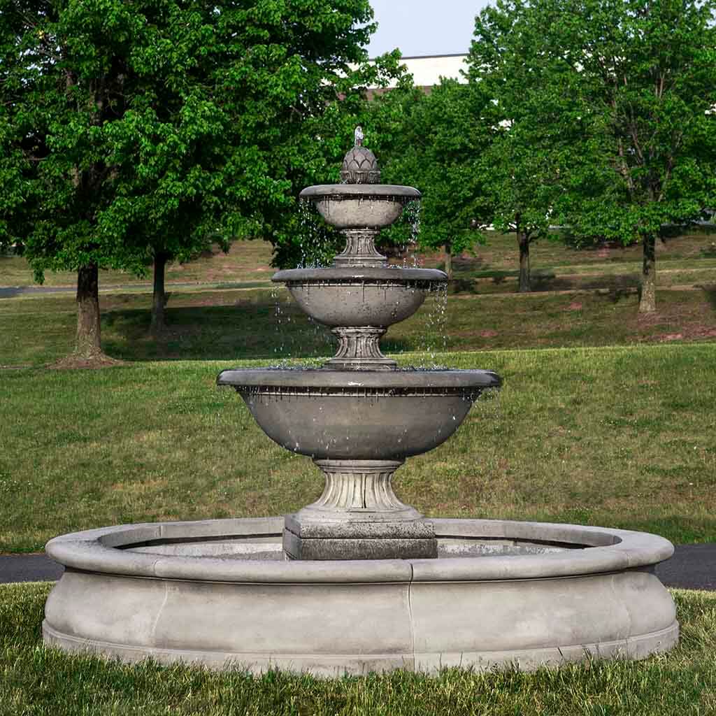 Campania Fonthill Fountain in Basin - FT-272