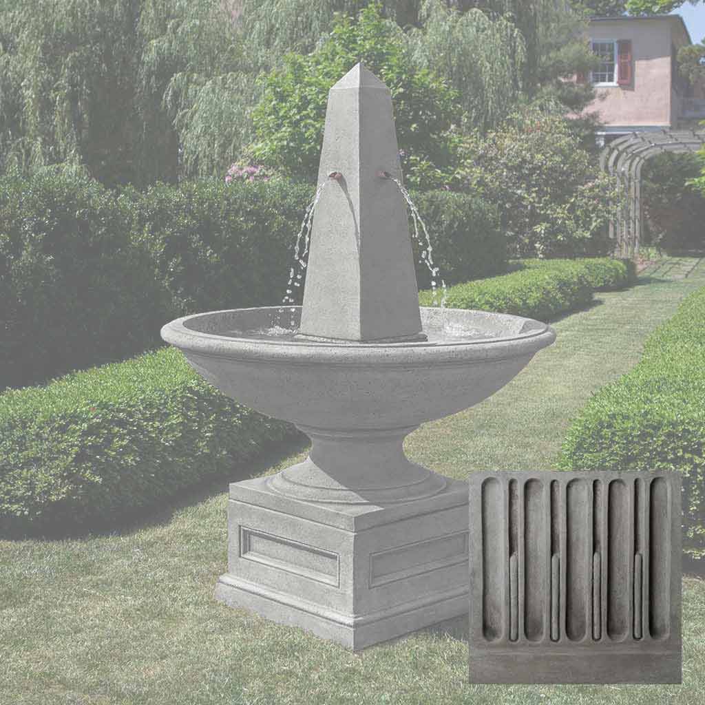 Campania Condotti Obelisk Fountain - FT-293