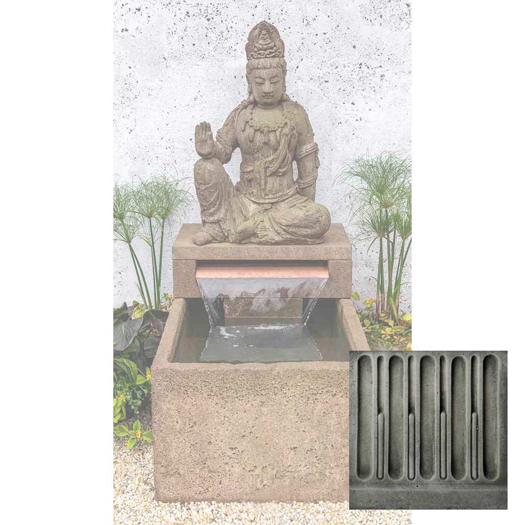 Campania Antique Quan Yin Buddha Fountain - FT-330
