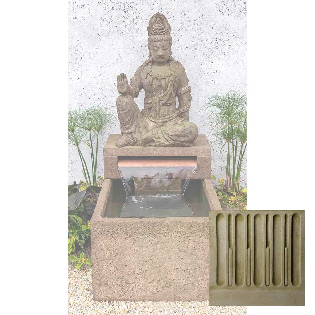 Campania Antique Quan Yin Buddha Fountain - FT-330