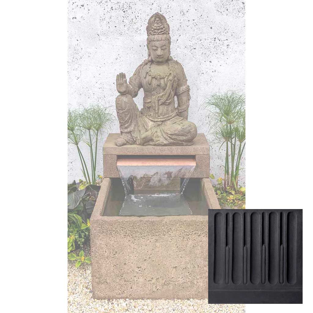 Campania Antique Quan Yin Buddha Fountain - FT-330