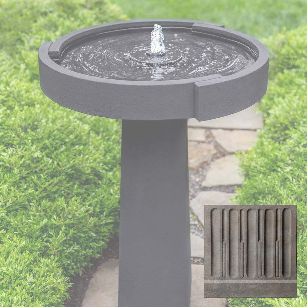 Campania Concept Birdbath Fountain - FT-336